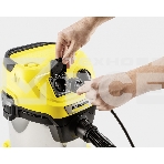 Строительный пылесос Karcher WD 3 P S V-17/4/20 желтый, 1000 Вт, уборка сухая/сбор воды, пылесборник мешок/контейнер, 17 л, фото13