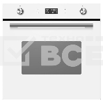 Духовой шкаф встраиваемый полноразмерный Evelux EO 650 PW, 60 см, 9 режимов, 70л, белое стекло, фото2