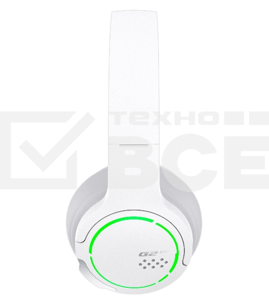 Гарнитура Edifier G2BT белый, беспроводная, Bluetooth, до 24 ч, подсветка