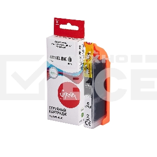 Картридж струйный Sakura 2047C001 (481XL Black) для Canon, черный, 12 мл., 2280 к.