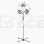 Вентилятор Blackton Bt F1114 White-Gray (2в1 ч/б коробка + 1 ч/б коробка). (2в1 ч/б коробка + 1 ч/б коробка) Потребляемая мощность: 45 Вт, Тип управления: Механический, Количество скоростей: 3, Диаметр решетки: 40 см, Длина сетевого шнура: 1.45 м, Защита от поражения электротоком: Класс II', фото7