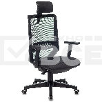 Кресло руководителя Бюрократ EXPERT TW-01 черный 38-418, сетка/ткань, с подголов. крестовина пластик, фото23