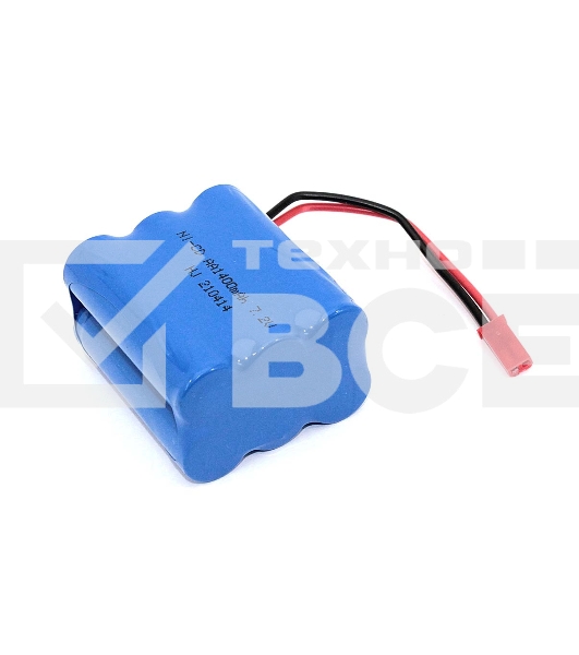 Аккумулятор Ni-Cd 7.2V 1400 mAh AA Row разъем JST (3+3)