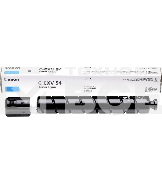 Картридж лазерный Canon C-EXV54C (1395C002) голубой (8 500) для Canon imageRUNNER C3226i/C3025i/C3025/C3125