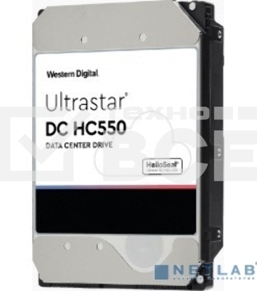 Жесткий диск Western Digital SAS 16TB 7200RPM 12GB/S 512MB DC HC550 0F38357 WD
