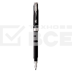 Ручка шариковая Parker Sonnet Core K529 (CW1931524) Matte Black CT M черн. черн. подар.кор., фото 1
