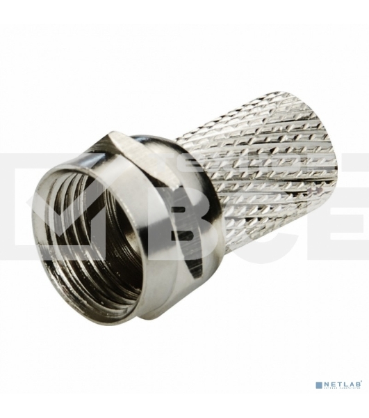 Разъем антенный на кабель Rexant F-разъем RG-6 (03-008C) 100шт