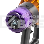 Пылесос вертикальный Dyson V15 Detect Absolute (SV47) желтый/никель, питание от аккумулятора, 220 Вт, уборка сухая, пылесборник 0.76 л, работа от АКБ max - 60 мин, фото8