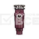 Измельчитель отходов Kuppersberg WSS 750 V, High-Tech, мощность 750 Вт, 3800-4200 об/мин, защита от перегрева, авто выключение, DC мотор, уровень шума 75 дБ, цвет винный, фото10