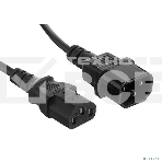 Кабель питания ExeGate Power EC-1P (C13->C14, VDE-250V-3*1.0mm2, медь, черный, 16A, 1м), фото4
