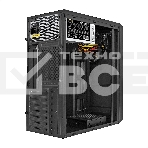Компьютерный корпус Miditower ExeGate XP-332-UNS450 (ATX, БП UNS450 с вент. 12см, 2хUSB, аудио, черный), фото6