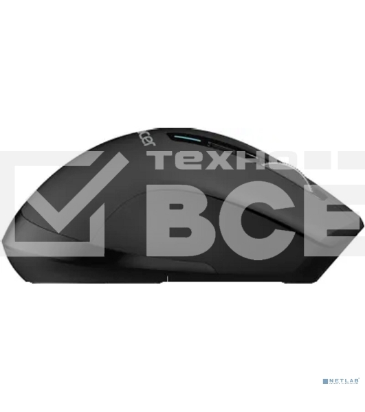 Мышь беспроводная Acer OMR406 черный, 4800 dpi, радиоканал, Bluetooth, USB, кнопки - 8