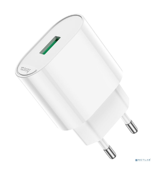 HOCO C109A/ Сетевое ЗУ/ 1 USB/ Выход: 10.5W/ White