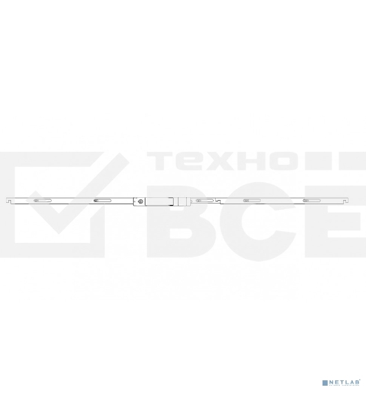 Замок Elbox, с креплением, 1800 мм В, для серии EMS