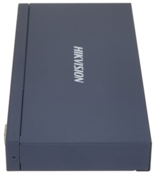 Коммутатор Hikvision DS-3E0510HP-E, 8×1 Гбит/с PoE+ + 1×1 Гбит/с SFP, неуправляемый