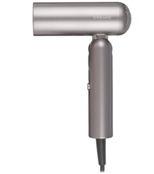 Фен Dreame Pocket High-speed AHD51 серый космос, 1300 Вт, компактный, ионизация