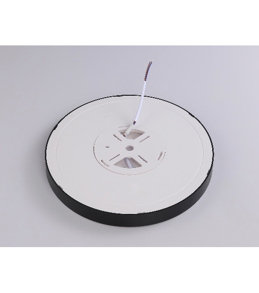 Светильник светодиодный ультратонкий Ambrella light FZ1902 BK черный IP54 13W 3000K-6500K CCT-переключатель D230*25 (Без ПДУ)