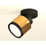 Светильник Ambrella Light XM8121001 PYG/SBK/PBK золото желтое полированное/черный песок/черный полированный GX53, фото3