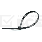 Хомут нейлоновый Hammer Flex 235-0064,8*300мм, черный, упаковка 100 штук, фото 1