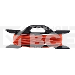 Удлинитель-шнур на рамке PROconnect ПВС 2х0.75, 10 м, б/з, 6 А, 1300 Вт, IP20, оранжевый, фото2