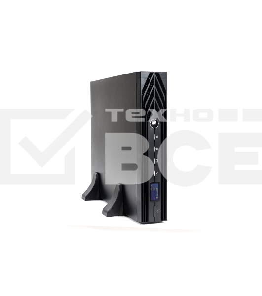 Источник питания SKAT-UPS 2000 RACK+4x9Ah ИБП 1800 Вт, On-Line, синус, встроенные АКБ 4 шт. (9Ah)