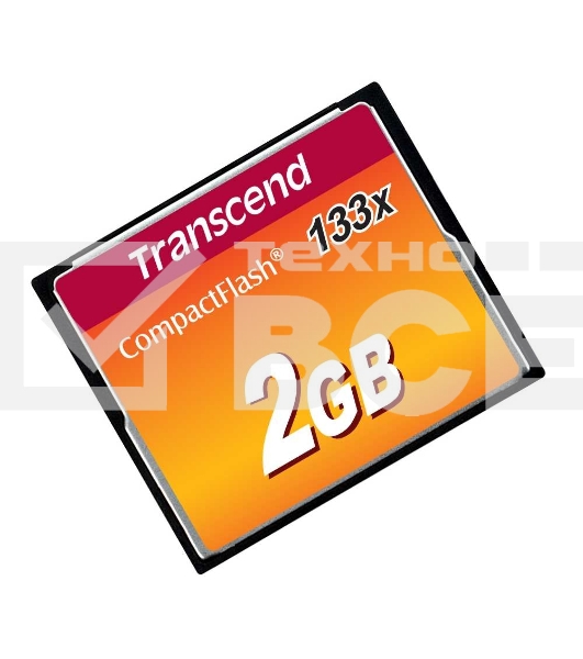 Флеш карта CF 2Gb 133x Type I Transcend (TS2GCF133)