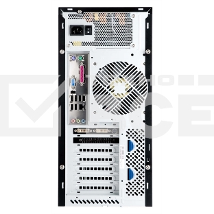 Корпус Midi Tower InWin PE689 Black 600W IP-S600BQ3-3  USB3.0*2+A(HD)+front fan 120mm*1+rear fan 120mm*1+ 2*2SATA+1*1SATA+Intrusion Switch/ holes for SL20”    RACKMOUNT