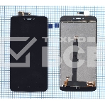 Дисплей для Motorola Moto C черный, фото2