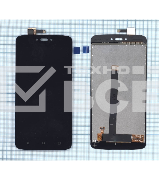 Дисплей для Motorola Moto C черный