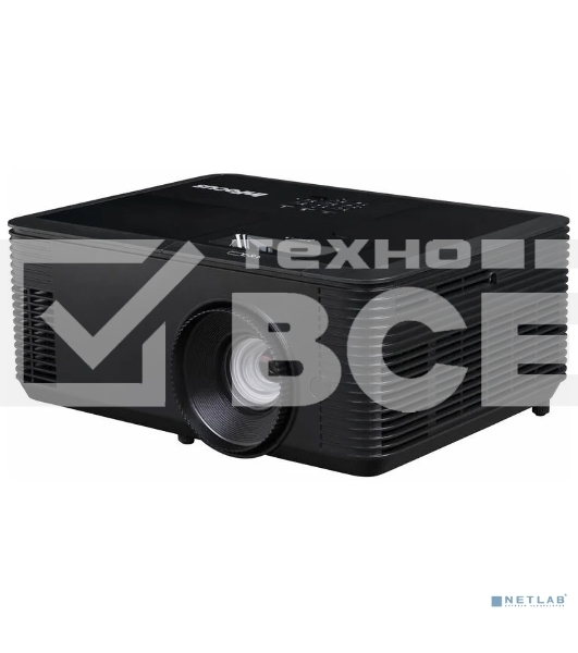 Проектор INFOCUS IN136 DLP, 4000 ANSI Lm, WXGA (1280x800), 28500:1, 1.54-1.72:1, 3.5mm in, Composite video, VGAin, HDMI 1.4aх3 (поддержка 3D), USB-A (для SimpleShare и др.), лампа 15000ч.(ECO mode), 3.5mm out, Monitor out (VGA), RS232, 21дБ, 4,5 кг