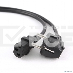 Кабель Gembird Power 250V 10A EUR, VDE Кабель питания сетевой, Евровилка, заземление, 5m (PC-186-VDE-5M), фото8
