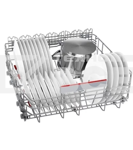 Встраиваемая посудомоечная машина Bosch SMV6EMX75Q, серебристый, 59.8 см, 13 компл., 44 дБ, класс A++