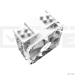 Кулер ID-COOLING SE-214-XT ARGB белый 120мм алюминий+медь 1500rpm 27db 4-pin 180W 150мм, фото10