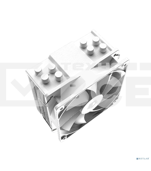 Кулер ID-COOLING SE-214-XT ARGB белый 120мм алюминий+медь 1500rpm 27db 4-pin 180W 150мм