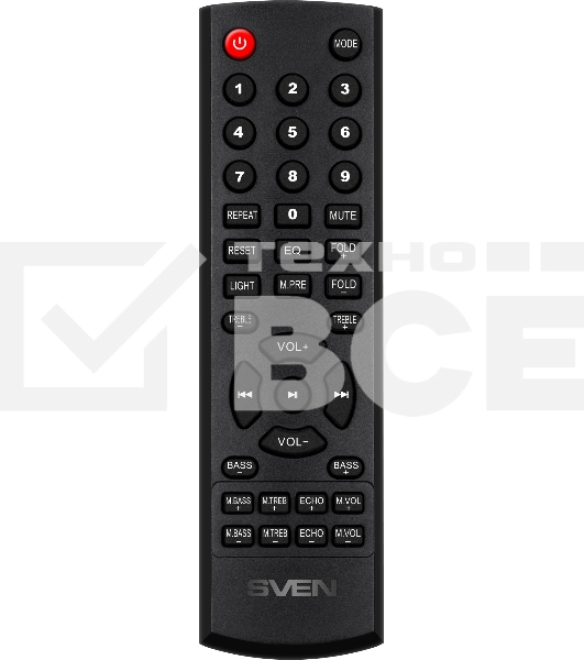 Колонка порт. Sven АС PS-930 черный 150W 1.0 BT/3.5Jack 7200mAh (SV-022402)