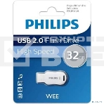 Флешка USB 32Gb PHILIPS WEE 2.0 32Gb, USB 2.0, фото 1