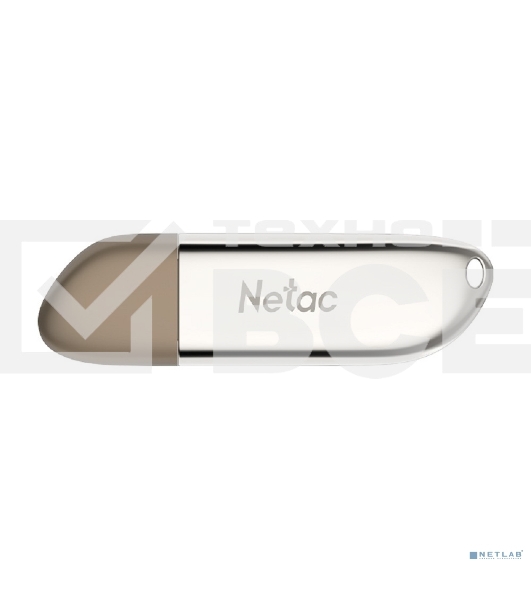 Флеш Диск Netac U352 8Gb <NT03U352N-008G-20PN>, USB2.0, с колпачком, металлическая