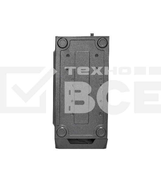 Компьютерный корпус Miditower ExeGate XP-332-UNS450 (ATX, БП UNS450 с вент. 12см, 2хUSB, аудио, черный)