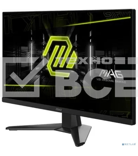 Монитор 27' MSI MAG 272F IPS 1920x1080, 200 Гц, 0.5 мс, 16:9, 1000:1, 250 кд/м², HDMI 2.0, DP 1.4, 3.5 мм, Adaptive-Sync, черный