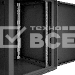Шкаф телекоммуникационный 19' настенный 15U ExeGate EC-WM-15U.600.M.BLACK (19”, 15U, 600x600x769mm (ШхГхВ), передняя дверь металл, съемные боковые панели, пыле- и влагозащита IP23, черный RAL 9004), фото4