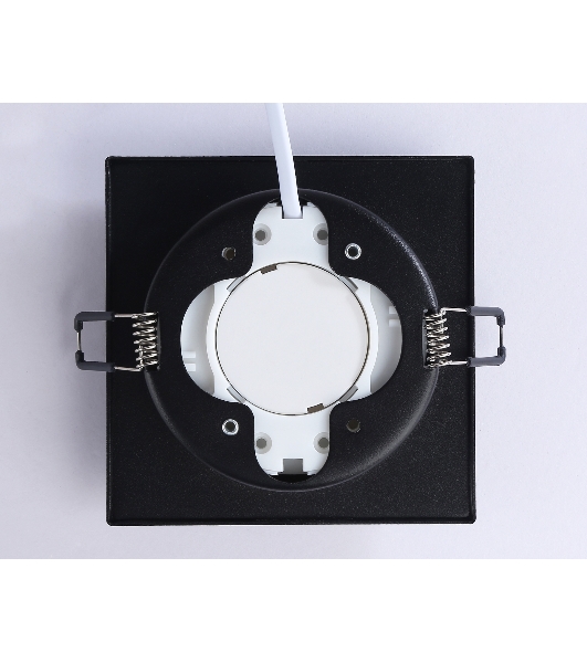 Светильник Ambrella light TN5232 BK/GD черный/золото GX53 max 12W 110*110*35