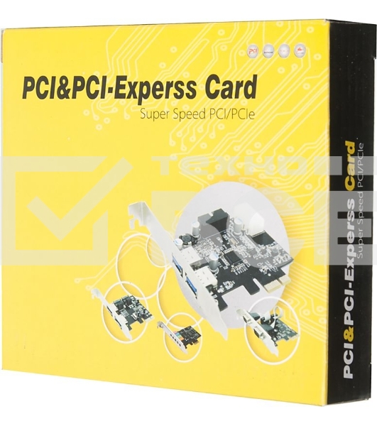 Контроллер PCI-E Noname ASM1061 SATA III 2xSATA Ret
