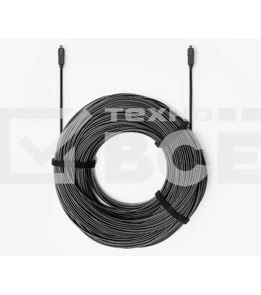 Активный оптоволоконный кабель Wize WHD20-DD-K-50 AOC HDMI 2.0 D-D (M-M), длина 50 м.