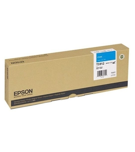 Картридж струйный Epson T5912 (C13T591200) голубой (700 мл) для I/C SP-11880