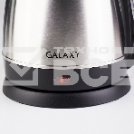 Чайник электрический Galaxy GL 0304, серый, металл, 2000 Вт, 1,8 л, съемный фильтр, шкала уровня воды, фото4
