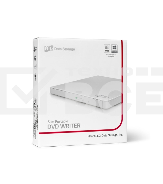 Привод DVD-RW LG GP57EW40 белый USB slim внешний RTL