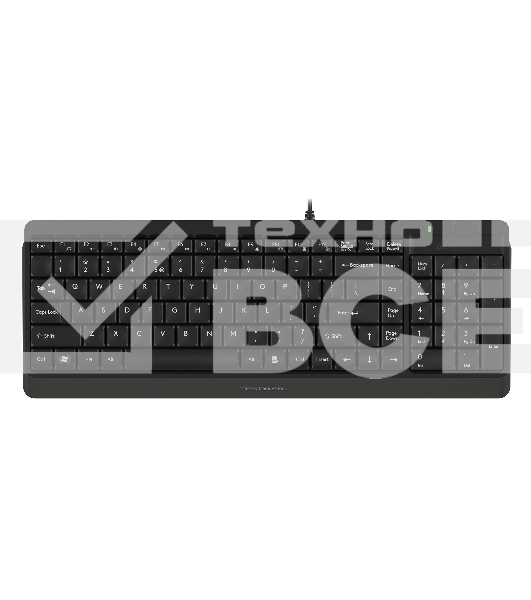 Клавиатура + мышь A4Tech Fstyler F1512 клав:черный мышь:черный USB