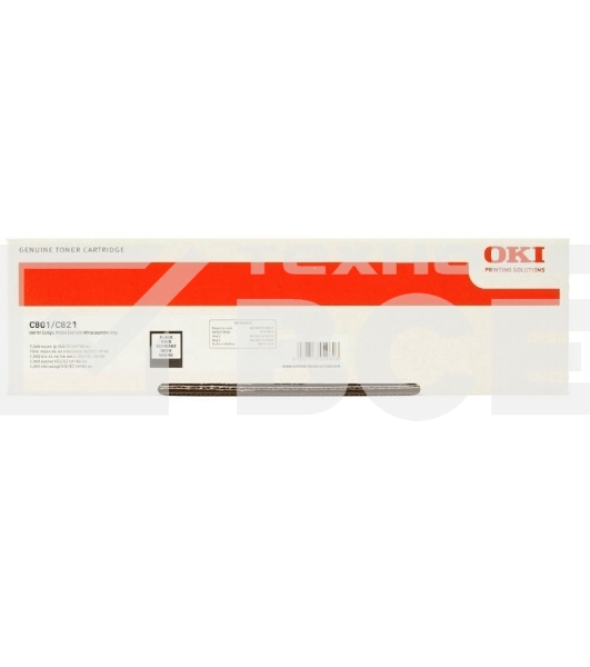 Картридж лазерный Oki C801/821  7К (black)