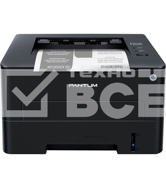 Принтер лазерный Pantum P3020D, А4, ч/б, печ. до 30 стр/мин., 600 x 600 dpi, USB