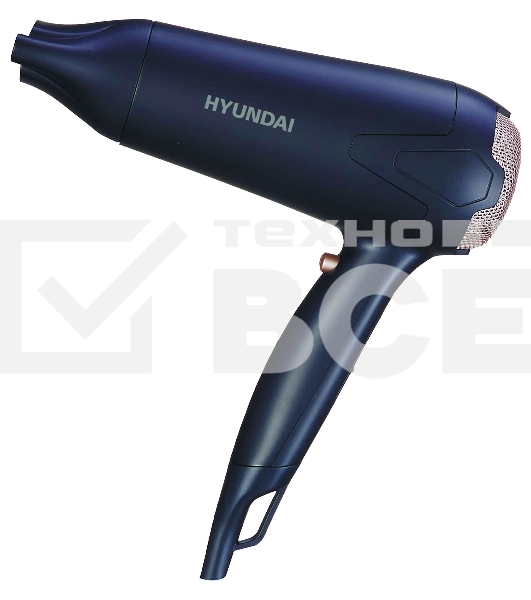 Фен Hyundai H-HDI0755 2000Вт черный матовый